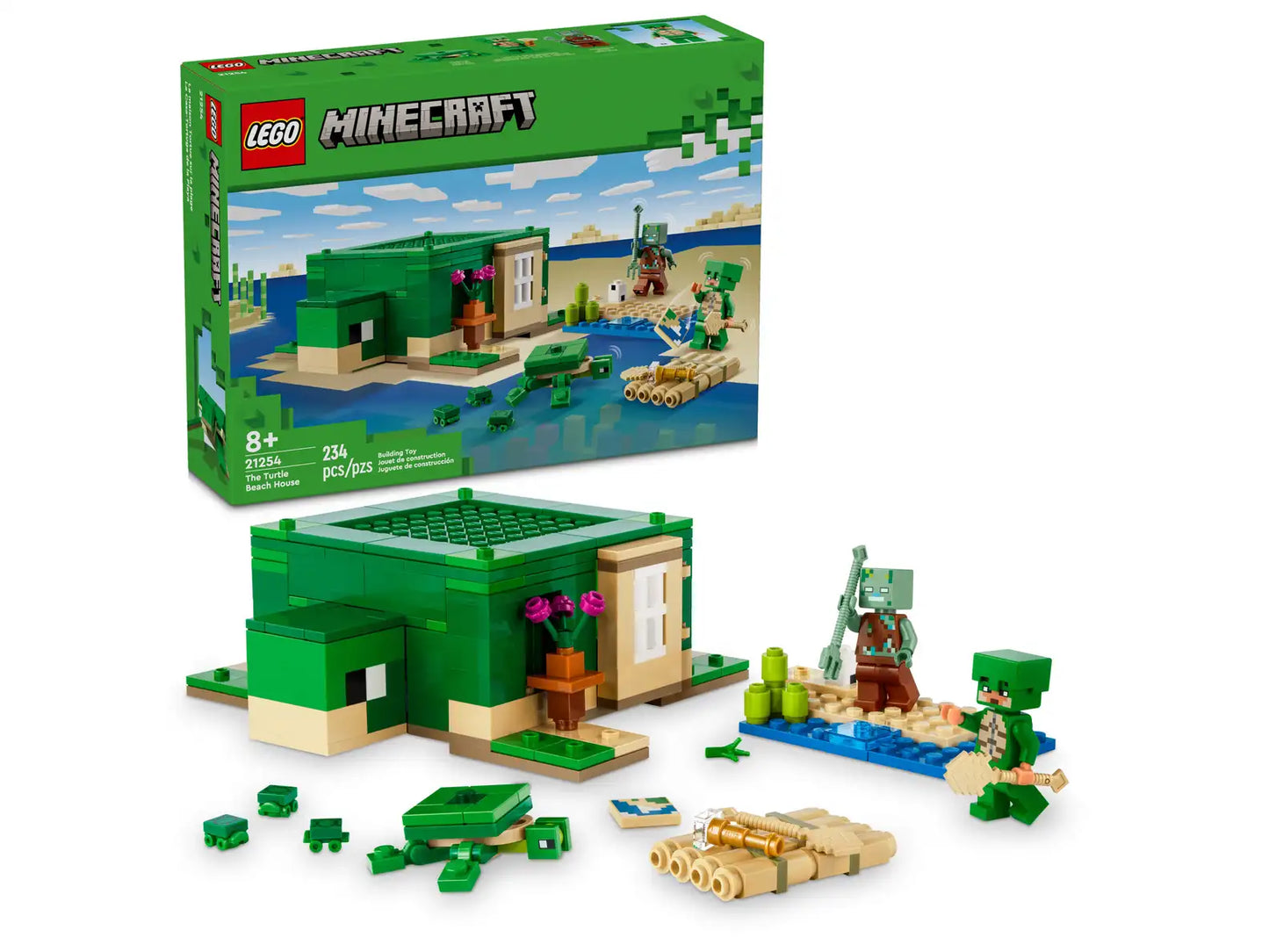 LEGO Minecraft The Turtle Beach House 21254