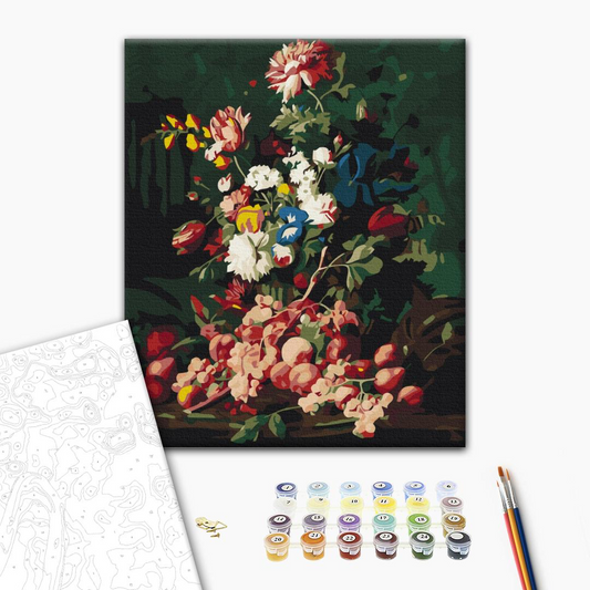 Summer Still Life Paint By Numbers, Brushme