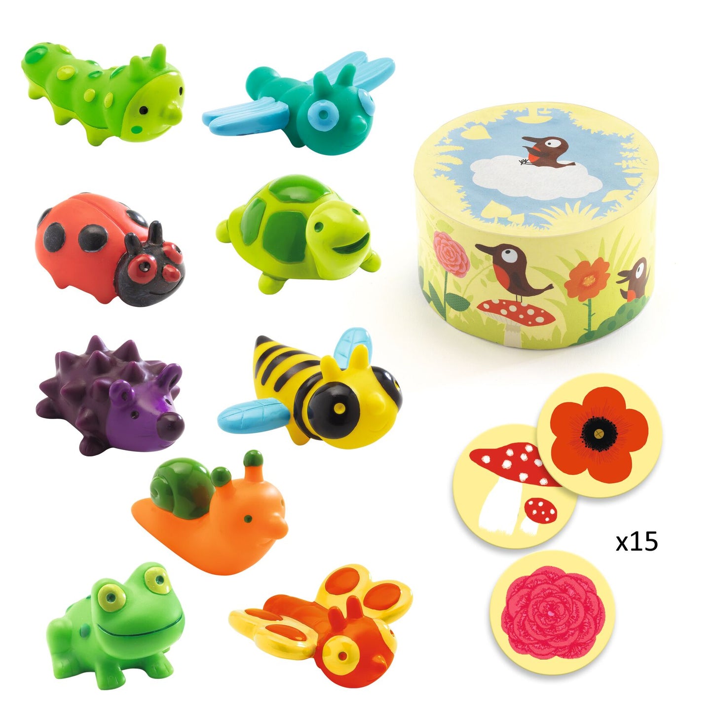 Little Memo, Toddler Memory Game, 2+, Soft PVC Character Recognition Game