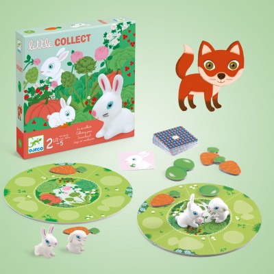 Little Collect, Toddler Collecting Game, 2+, Harvest Peas & Carrots Before The Fox
