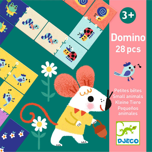 Djeco Memo, Loto, Domino Small animals