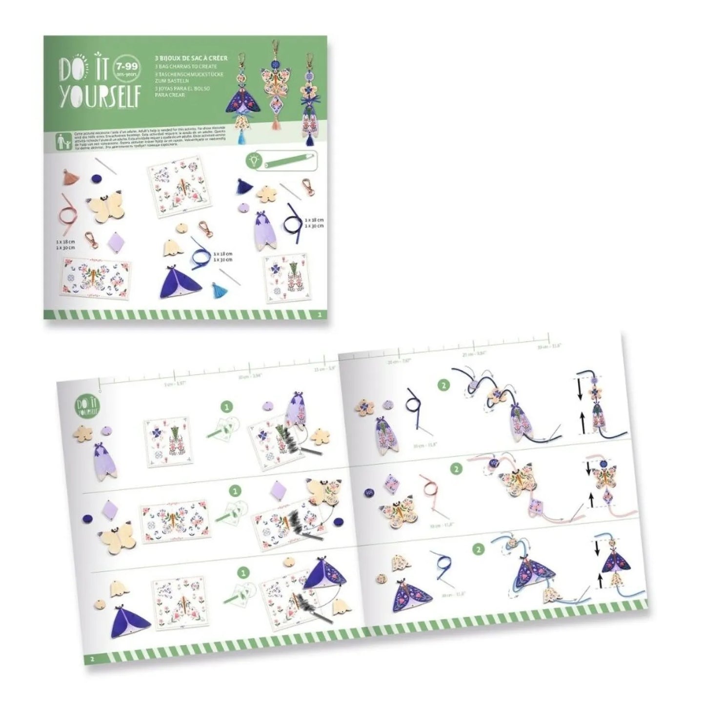 Art and Craft kit: Create Butterflies, Djeco