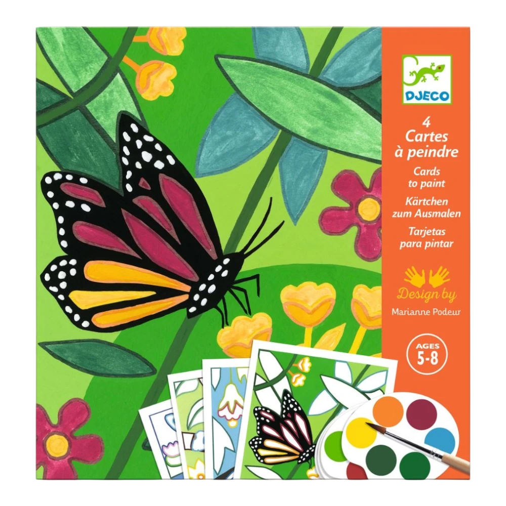 Paint by Number Set 5+: Indonesia, Djeco