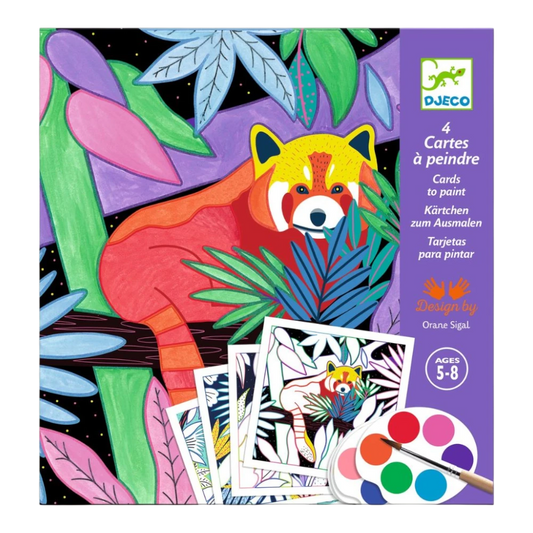 Paint by Number Set 5+: Selva Jungle, Djeco