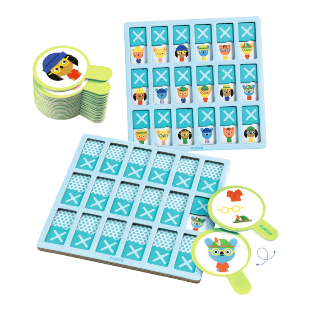 Matching Game 4+: Detecto Bla Bla Animals, Djeco