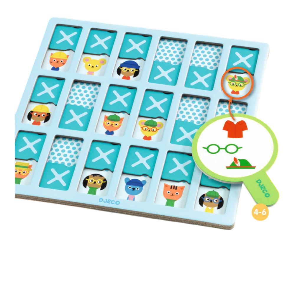 Matching Game 4+: Detecto Bla Bla Animals, Djeco