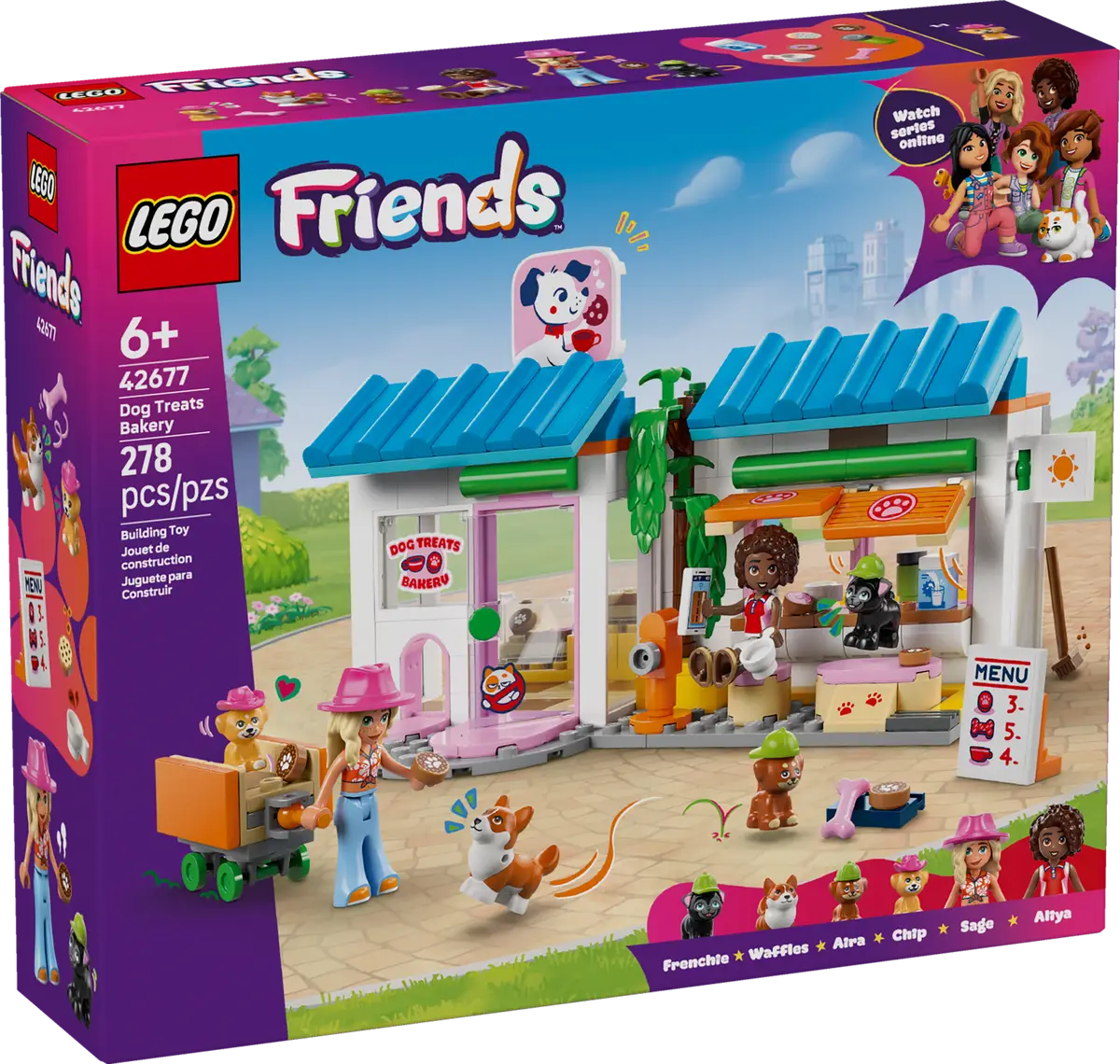 Dog Treats Bakery 42677, Lego Friends