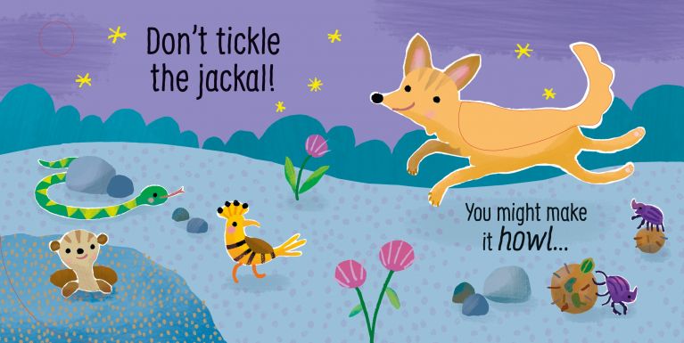 Sensory book: Don't Tickle The Elephant!, Usborne