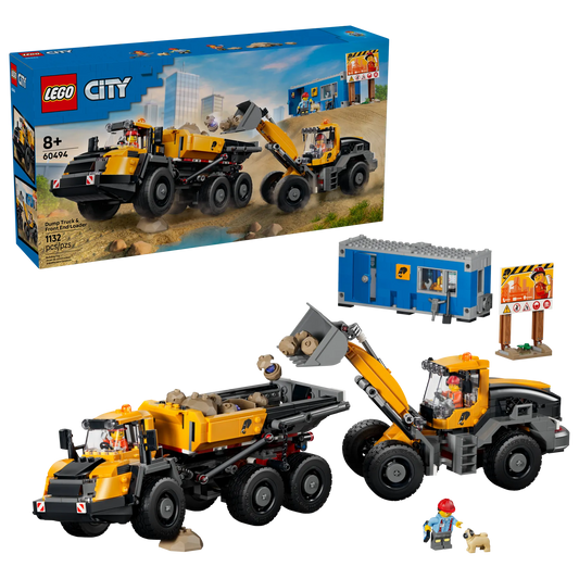 Dump Truck & Front End Loader 60494, Lego City