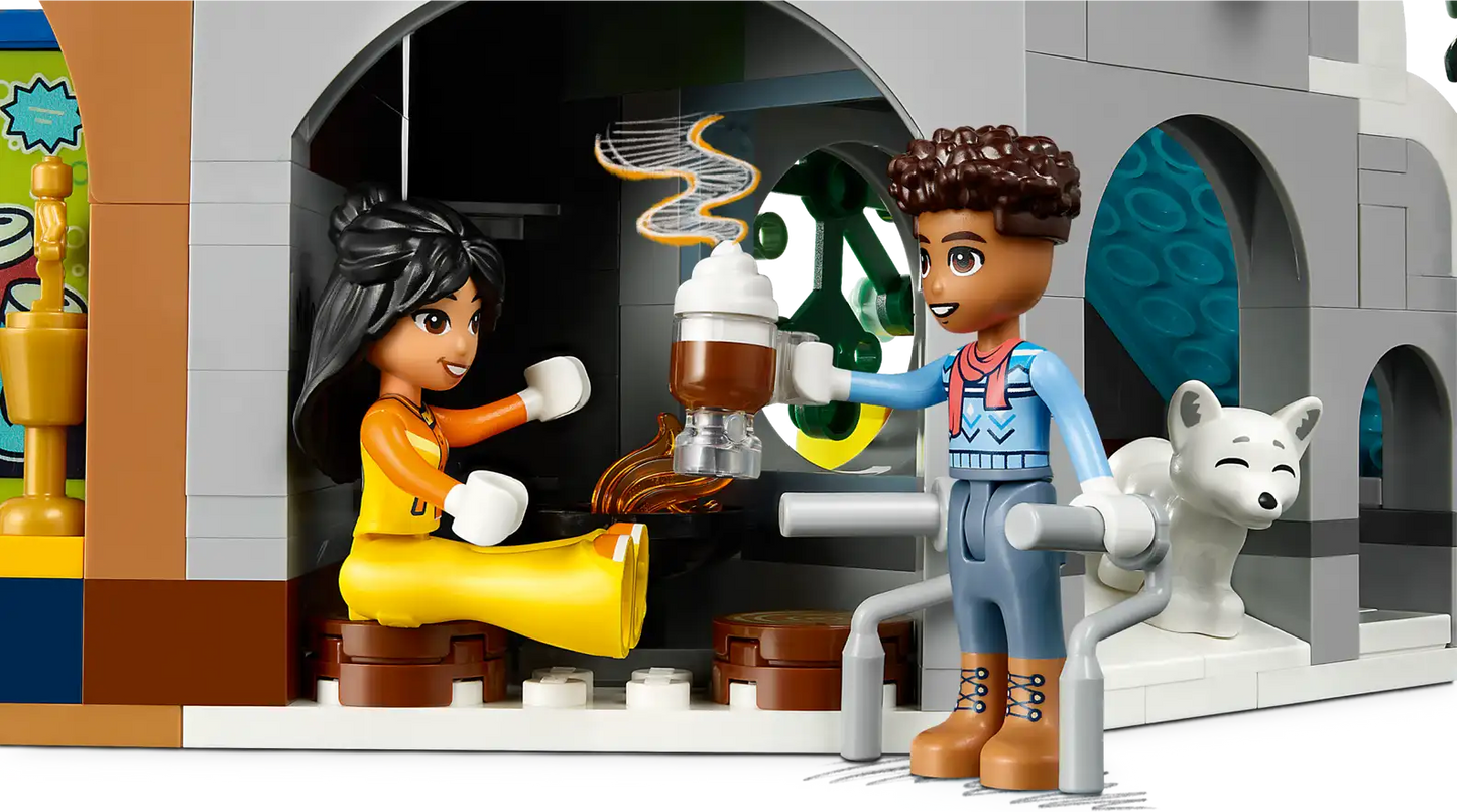 LEGO® Friends Holiday Ski Slope and Café 41756