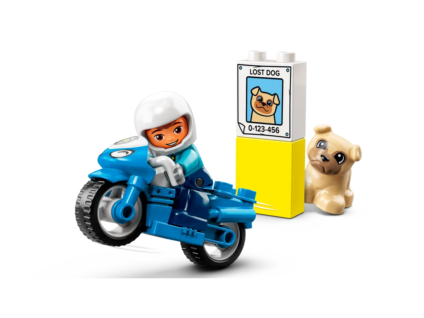 LEGO DUPLO Rescue Police Motorcycle 10967