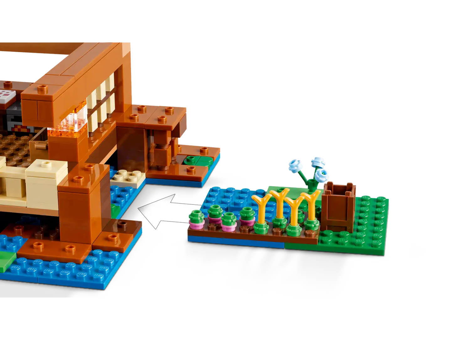 LEGO Minecraft The Frog House 21256