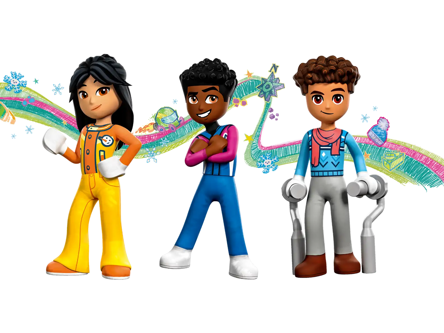 LEGO® Friends Holiday Ski Slope and Café 41756