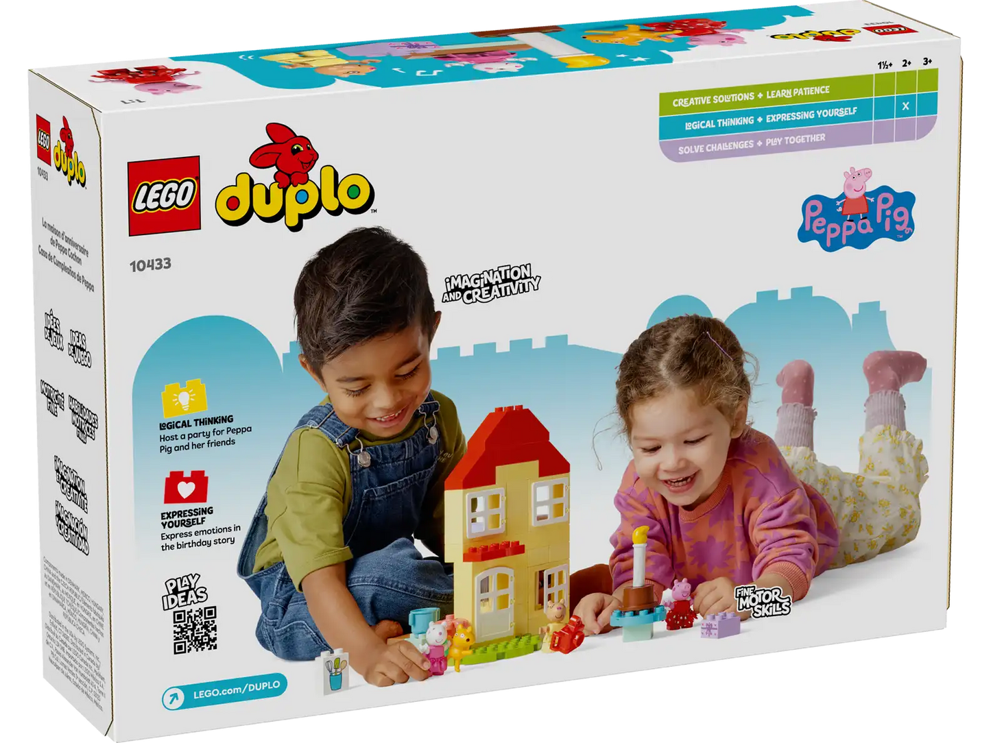 LEGO The Peppa Pig Birthday House 10433