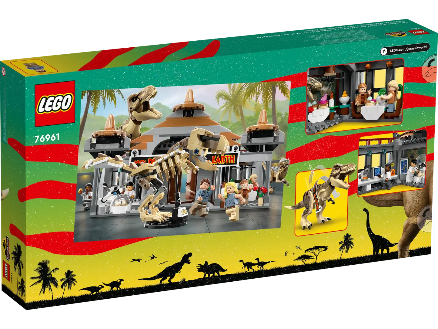 LEGO Visitor Center: T. rex & Raptor Attack 76961