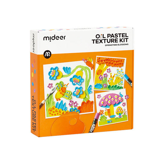 Kid Oil Pastel Texture Kit - Springtime Blossoms