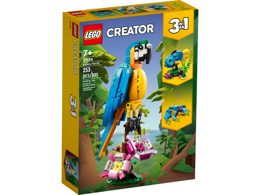 LEGO® Creator 3in1 Exotic Parrot 31136