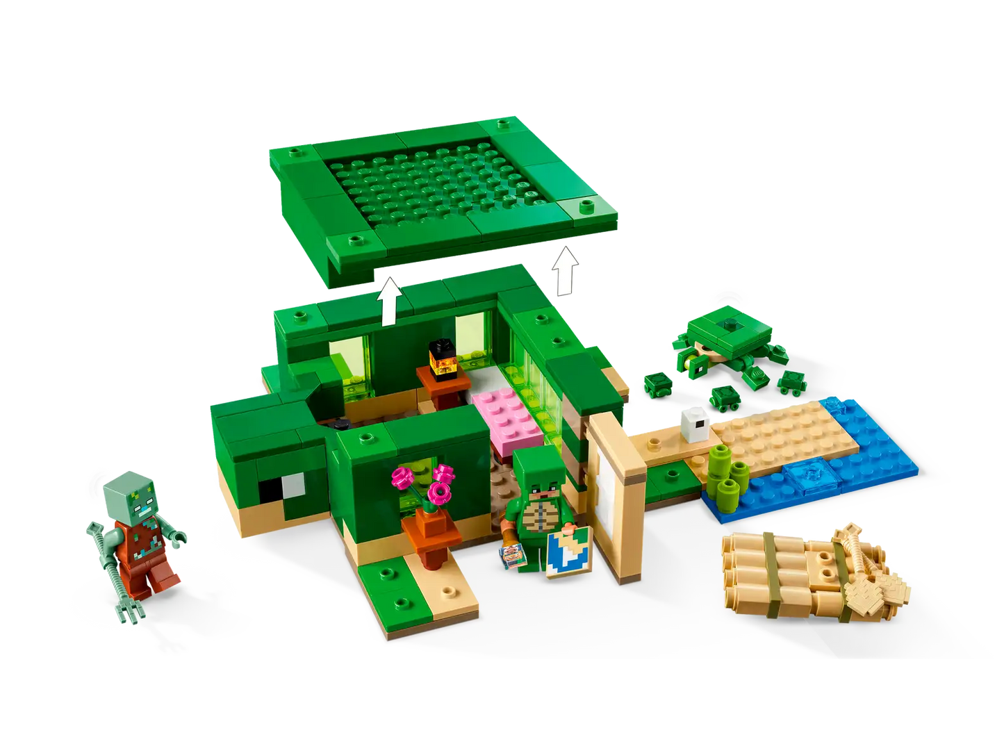 LEGO Minecraft The Turtle Beach House 21254