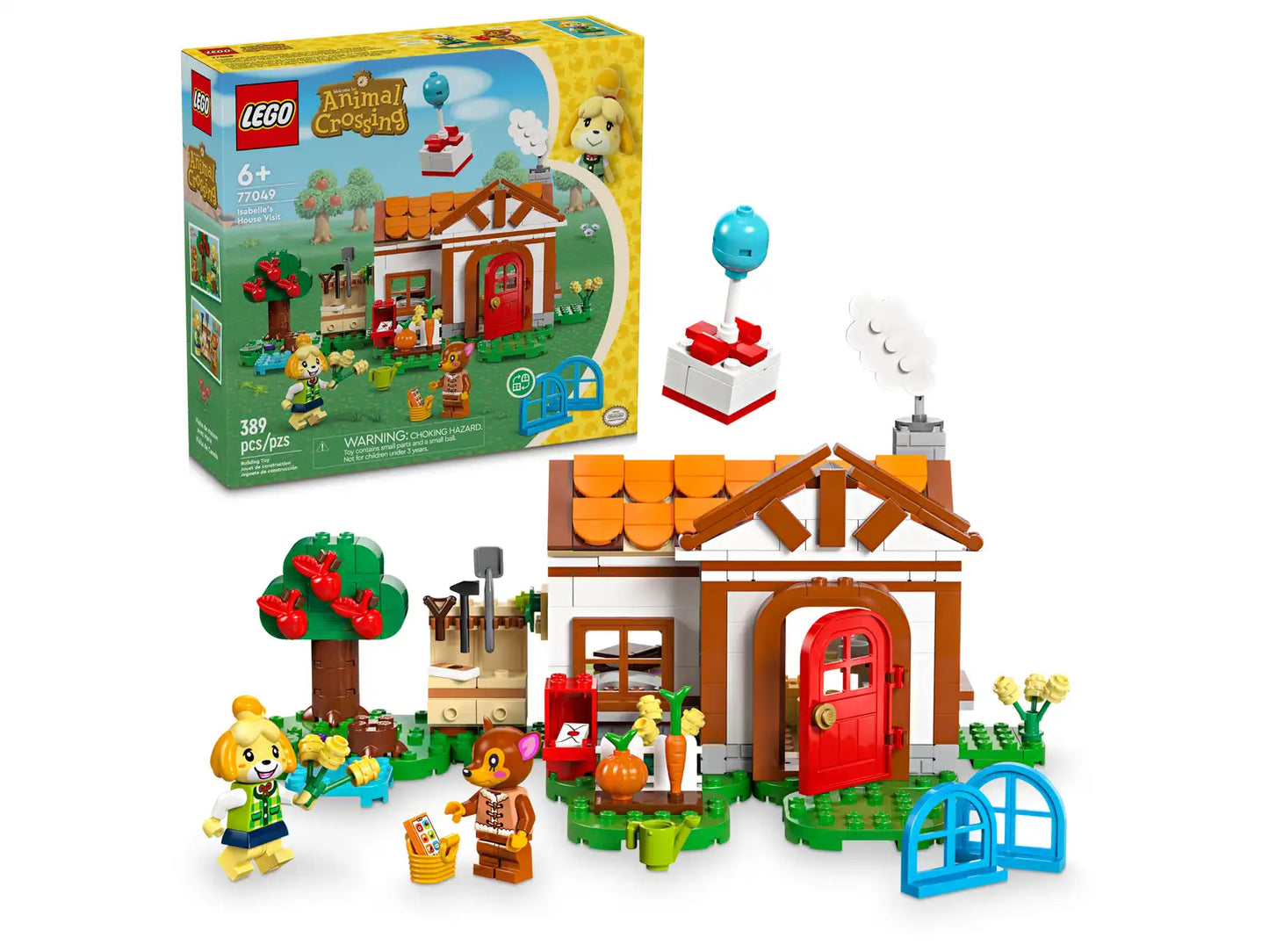 LEGO Animal Crossing Isabelle’s House Visit 77049