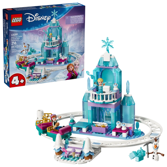 Elsa's Ice Castle & Snow Ride Adventure 43281, Lego Disney