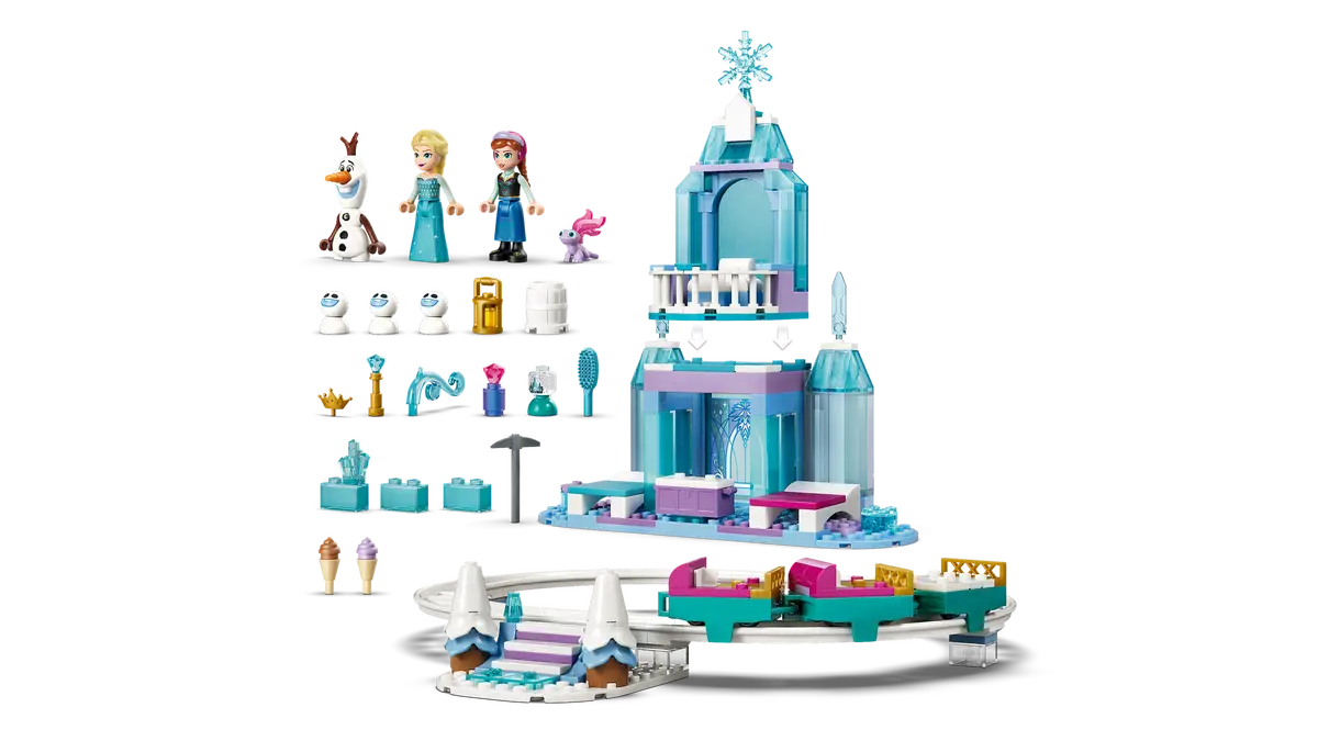 Elsa's Ice Castle & Snow Ride Adventure 43281, Lego Disney