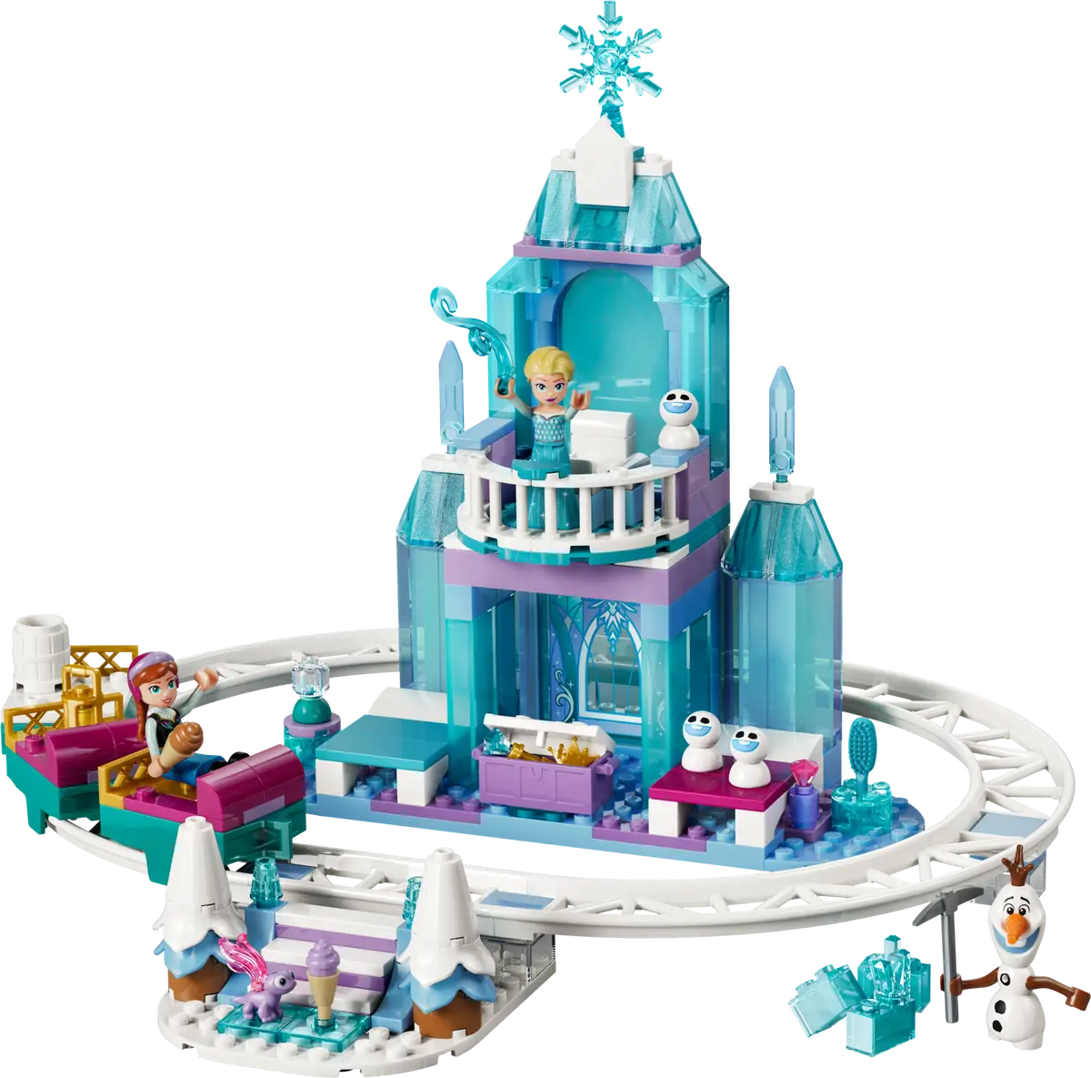 Elsa's Ice Castle & Snow Ride Adventure 43281, Lego Disney