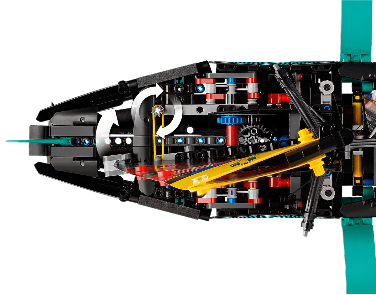 Emirates Team New Zealand AC75 Yacht 42174, Lego Technic