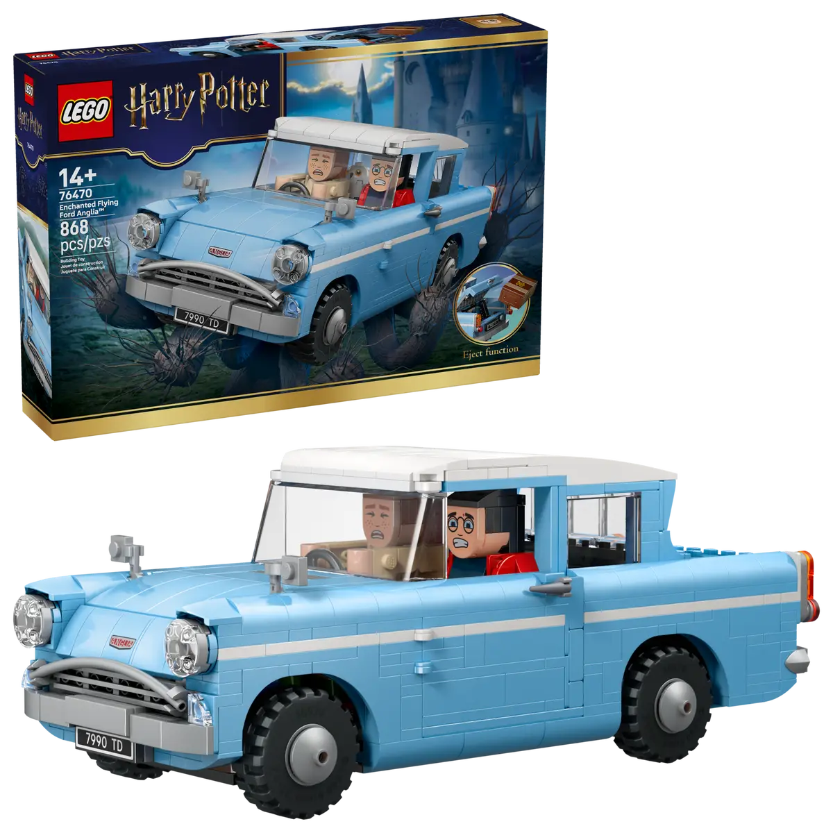 Enchanted Flying Ford Anglia™ 76470, Lego Harry Potter