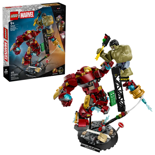 Epic Battle: Hulkbuster vs. The Hulk 76343, Lego Marvel