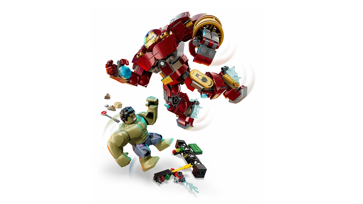 Epic Battle: Hulkbuster vs. The Hulk 76343, Lego Marvel