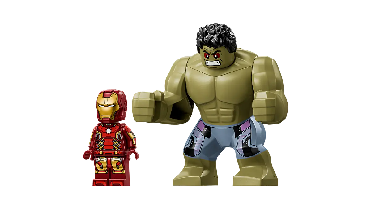 Epic Battle: Hulkbuster vs. The Hulk 76343, Lego Marvel