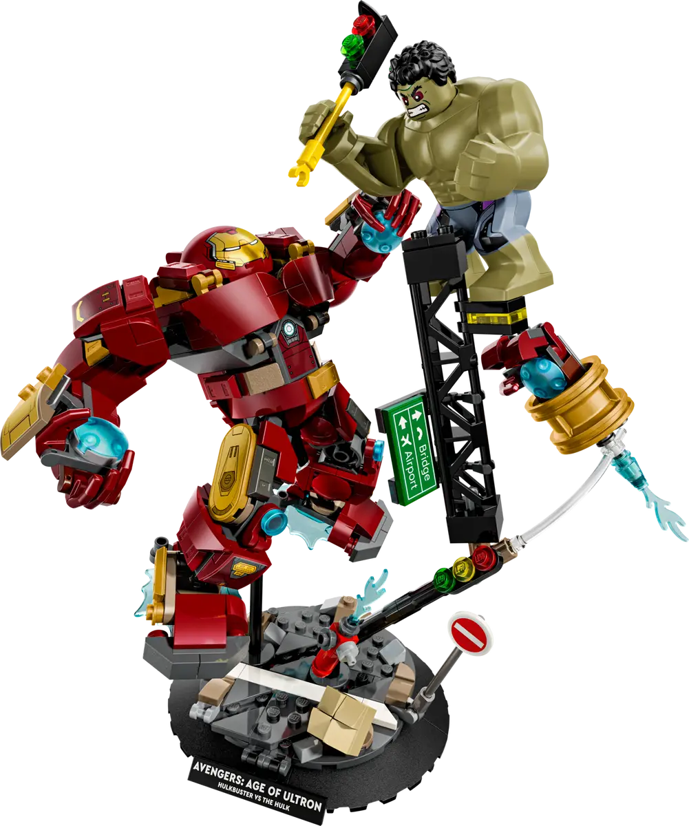 Epic Battle: Hulkbuster vs. The Hulk 76343, Lego Marvel