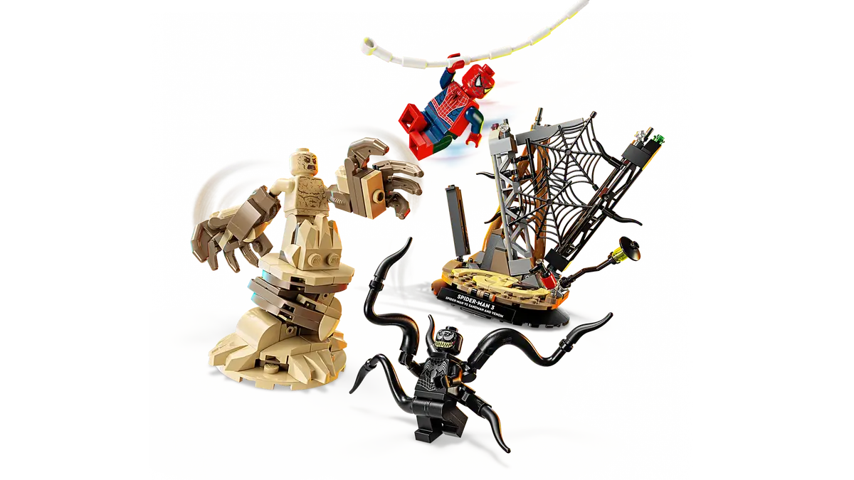 Epic Battle: Spider-Man vs. Sandman 76334, Lego Marvel