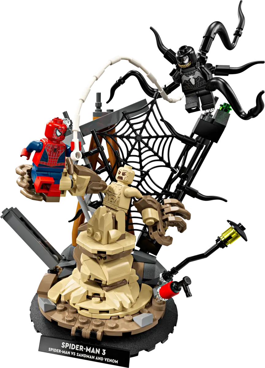 Epic Battle: Spider-Man vs. Sandman 76334, Lego Marvel