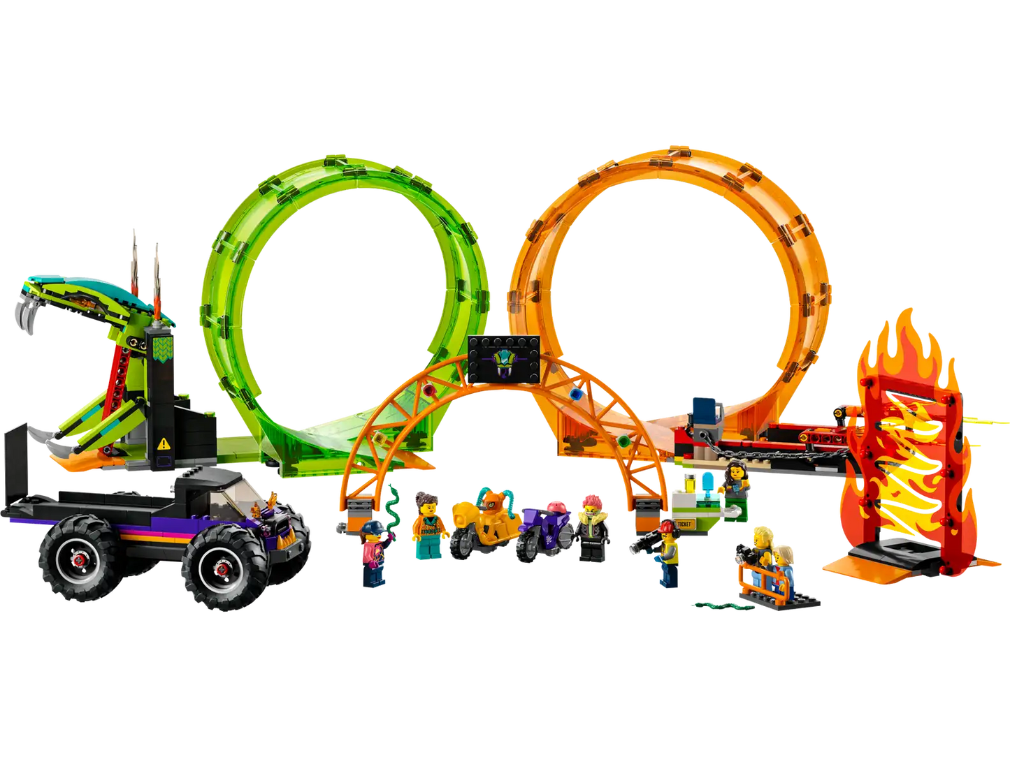 LEGO® City Double Loop Stunt Arena 60339