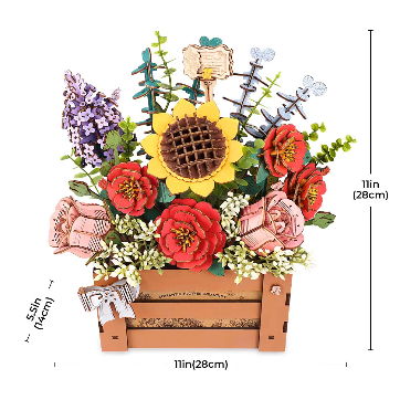 Rowood Wooden Bloom Box TW02H