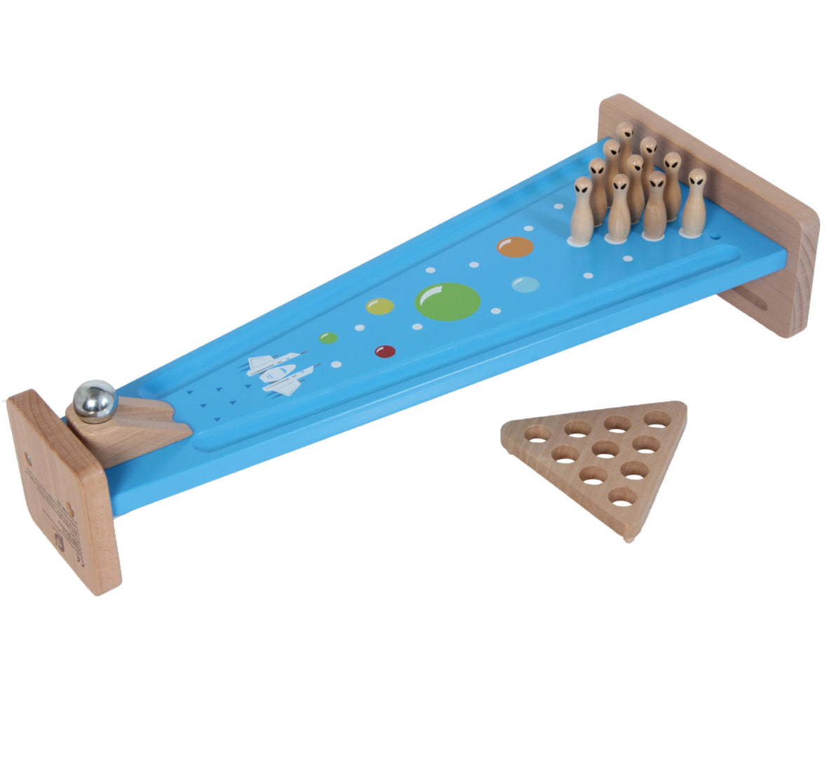 Pin Toys 2 in 1 games: Steer for the Stars & Bowling