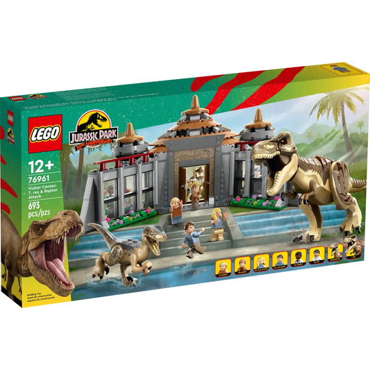 LEGO Visitor Center: T. rex & Raptor Attack 76961