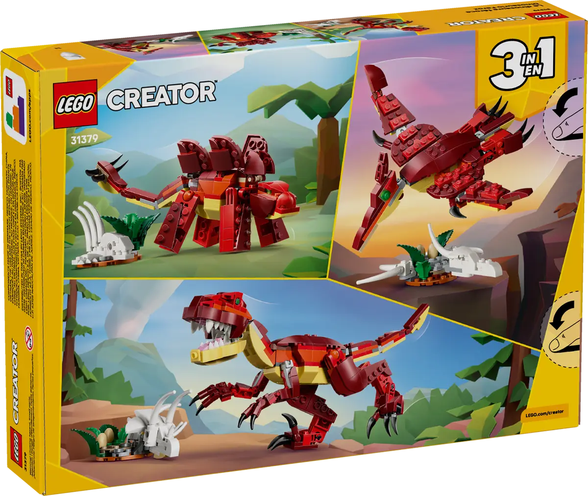 Fierce Dinosaur 31379, Lego Creator 3-in-1