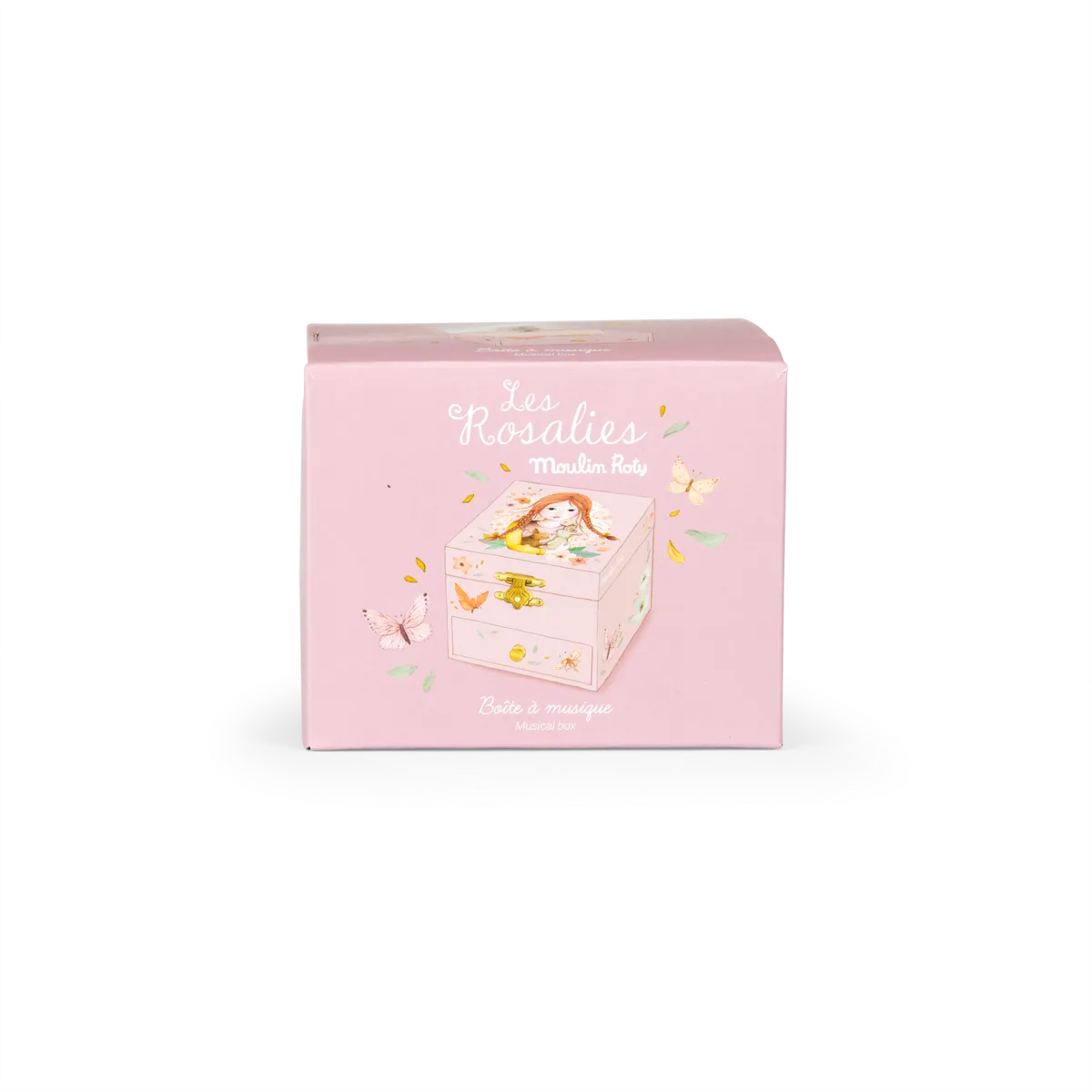 Fleur the Rabbit Musical Jewellery Box for 3+: Les Rosalies, Moulin Roty