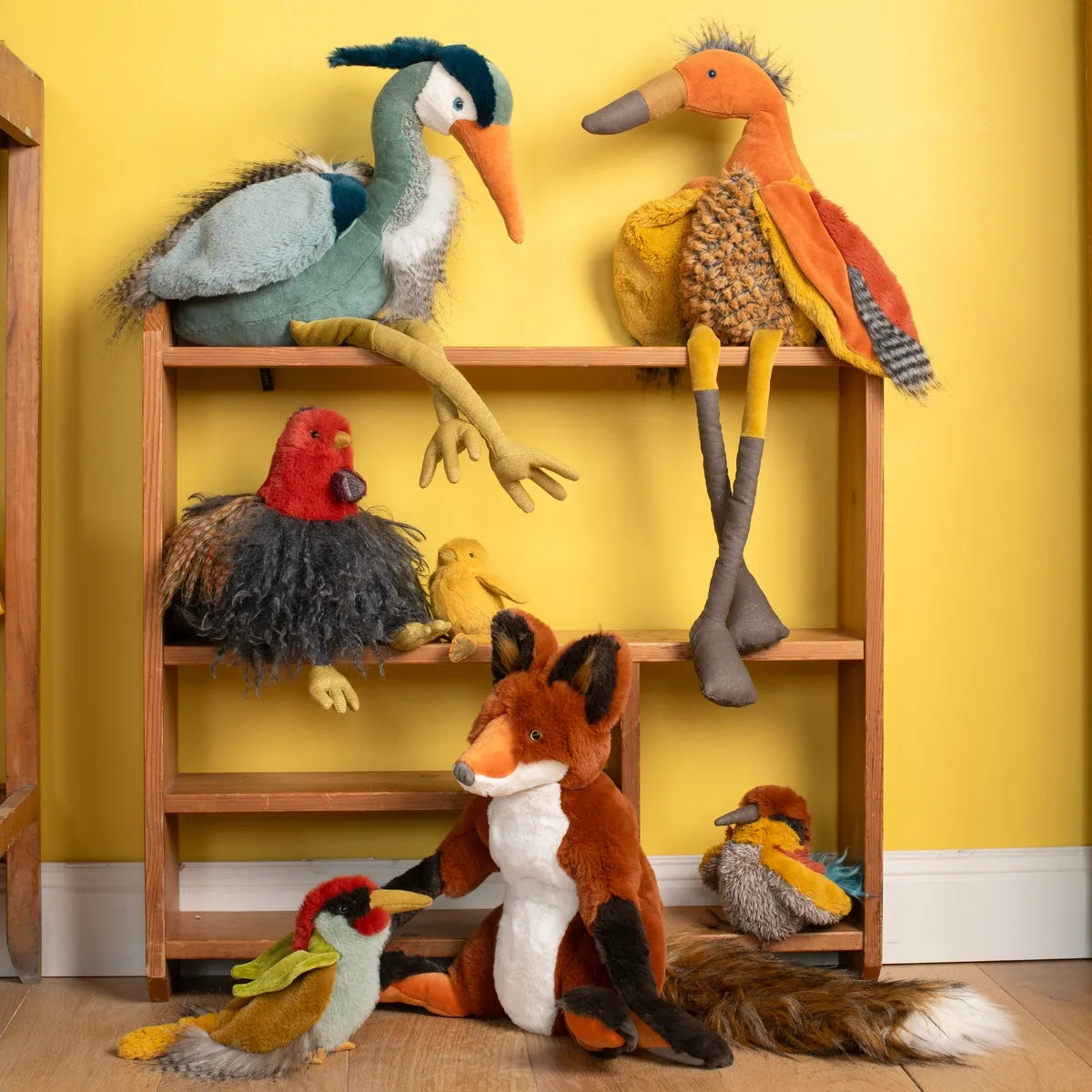 Fox Plush Toy for 1+: Tout Autour du Monde, Moulin Roty