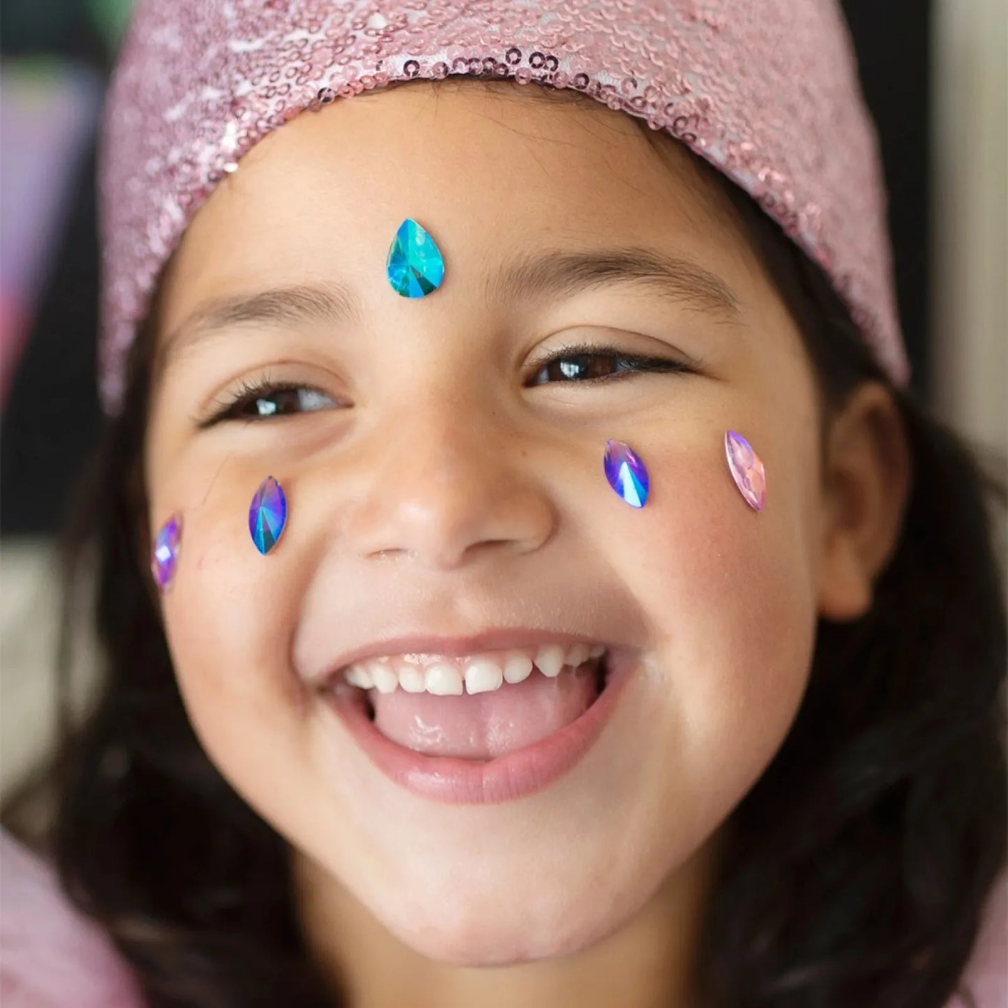 Face Crystals, Multi Pack Makeup, For Kids 3+, 36 Self Adhesive Face Gems