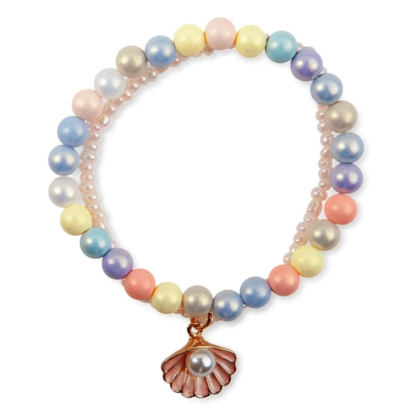 Boutique Pastel Shell, Bracelet, For Kids 3+