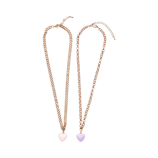 Boutique Chunky Chain Heart Necklace, Great Pretenders