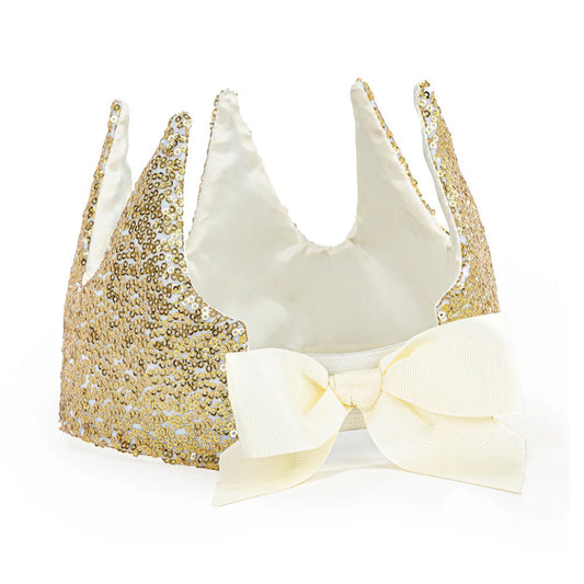 Gracious Gold Sequins Crown, Great Pretenders