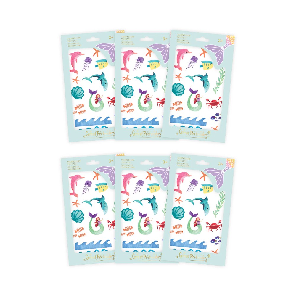 Tattoos: Mermaid, Great Pretenders