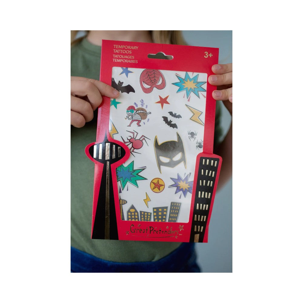 Tattoos: Superhero, Great Pretenders