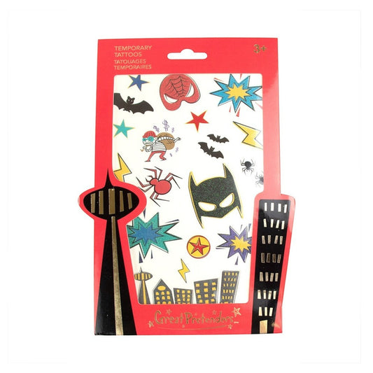 Tattoos: Superhero, Great Pretenders