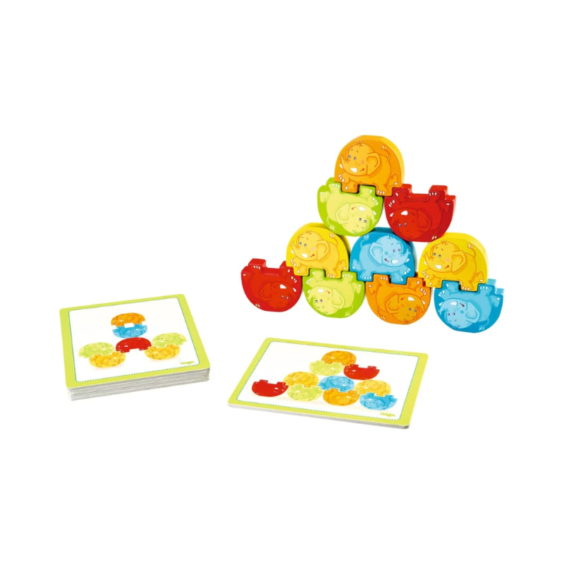 Stacking game: Wigglefants, Haba