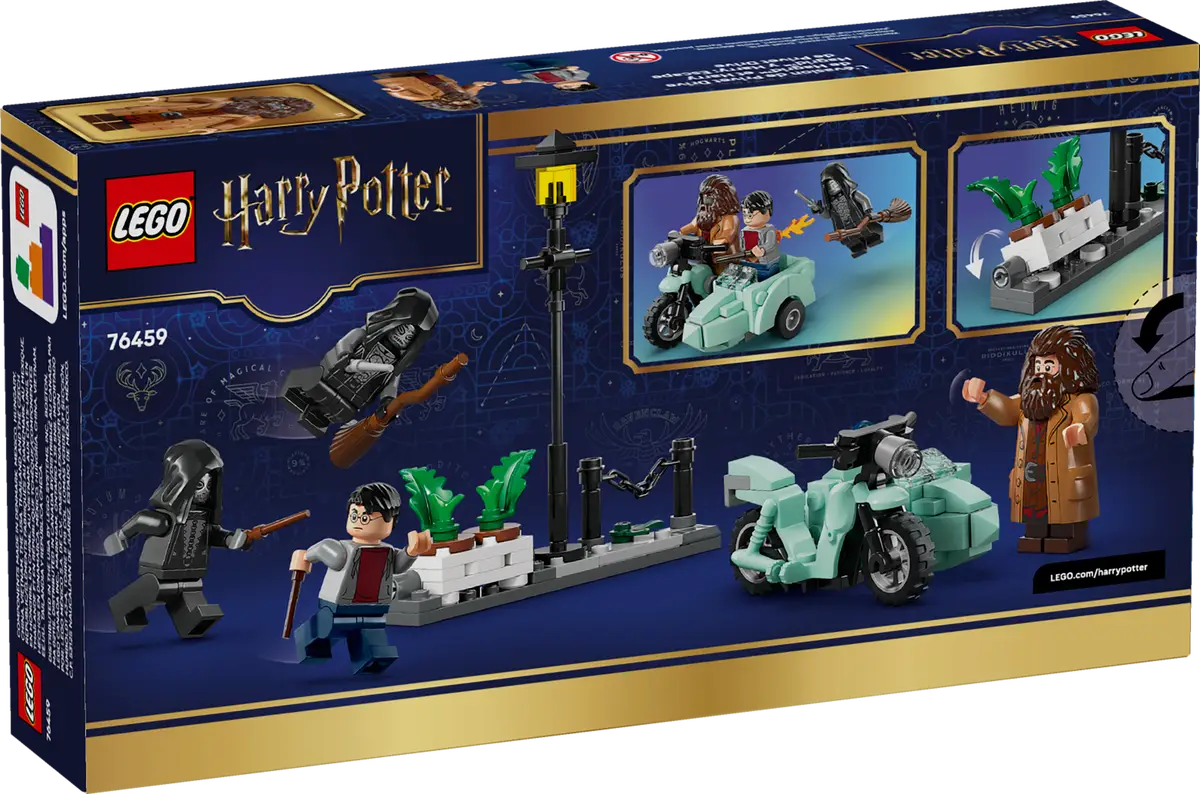 Hagrid™ & Harry's Privet Drive Escape 76459, Lego Harry Potter